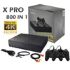 XPRO Ultra HD 비디오 게임 콘솔 64 비트 AV ​​지원 4K HDOUTPUT PS1 클래식 레트로 가족 TV 게임 플레이어 용 800 내장 800