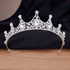 Tiaras Gold Gold Colors Crystal Crown for Girls Tiaras Small Heardress Prom Wedding Dress Fress Hair Jewelry Excesssories Z0220