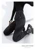 여성용 바지 카프리스 다운 내부웨어 패션 플러스 플러스 플러스 2023 겨울 스타일 레저 따뜻함