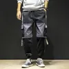 Pantaloni da uomo Streetwear Multi tasche Cargo Harem Hip Hop Casual Pantaloni da jogging da uomo Pantaloni Fashion Harajuku Men 230221