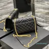 2023 Designer de mode Femme Sac fourre-tout Femmes Sac à bandoulière 14 Bourse Enveloppe Petite chaîne de corps en cuir véritable de haute qualité Sacs à main Sac à main