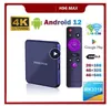 H96 MAX V12 RK3318 SMART TV BOX Android 12 4G 64GB 32G 4K DUAL WIFI BT Media Player H96MAX TVBOX SET TOP BOX 2GB16GB