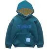 Hoodies tröjor vinter höst små barn pojkar hooded tröjor kläder för barn plus pullovers topps teen pojkar kläder 4 5 6 7 8 9 10 12y 230220