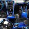 Car Stickers For Ford Mondeo Mk4/5 2013 Interior Central Control Panel Door Handle 5Dcarbon Fiber Decals Styling Accessorie Drop Del Dhdmw