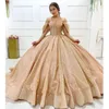 Parti Elbiseleri Şampanya Balo Elbise Quinceanera Sevgilim Prenses Mezuniyet Elbise Korse Prenses Tatlı 15 16 Elbise Vestidos 230221