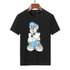 Heren t-shirts Designer Popular Paris Fashion Designer Men's T-shirts Multi-kleuren casual afgedrukte hoogwaardige Panda Hip Hop Patroon Paar Nieuw maat M-XXXL IGDF