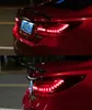 4 pcs luzes traseiras do carro para mazda 6 mazda6 atenza 20 13-20 19 lanternas traseiras atualização led sinal de volta lâmpada traseira freio reversão