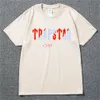 Męskie koszulki Trapstar London Undersea Kolor nadrukowany Tshirt Mężczyzn Summer Oddychający swobodny krótki rękaw Street Bottle Bawełna T-koszule Z0221