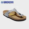 Pantofole Designer di fabbrica Birkinstocks Germania Pantofole Boken Gizeh Boken Scarpe Infradito Punta in sughero Sandali da spiaggia per uomo e donna