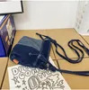 Sacs de soirée Femelles Feme 90 Fashion Y2K Patchwork Denim Small Size Téléphone Sac à écharpe 2023 Jeans élégant Square Pocket Pouch Crossbody