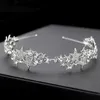 Diadèmes Nouvelle couronne étoile haut de gamme exquis mariage dames accessoires de cheveux coiffure de mariée accessoires de robe de mariée strass interdiction de cheveux Z0220