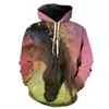 Men's Hoodies KISSQIQI Men Hoodie Sweatshirt 2023 Selling Freestyle Mens Casual Animal Trend Maxmum Size 5XL