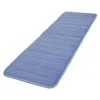 Oreiller 2 pièces 120X40cm absorbant antidérapant mousse à mémoire cuisine chambre porte tapis de sol tapis tapis bleu foncé rose