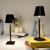 Lâmpadas de mesa Luzes de natal Recarregável Lâmpada LED Bedroom Night Light for USB