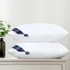 Cuscino 100% camera da letto di cotone letto sonno sospiro cervicale alther gelido glassata rivestita per lavaggio in lavatrice addensata bianca 230221