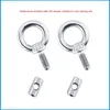All Terrain Wheels Durable M4 Eye Bolt For RV Camper Awning Tent Track Mount Tie Down Lifting X 11mm Thread Hanging