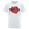 Camisetas masculinas Novas trapstar homens mulheres carta tshirt londrina de verão casual casual stebetwear curto manga curta harajuku camisetas ropa hombre z0221