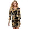 Abiti da festa vestito matita bodycon lady maniche lunghe paillettes Vestido de Renda sexy