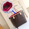 Женские роскоши дизайнеры сумочка коричневая цветочная сумка для сумки для покупок плеч