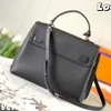 Teller Kwaliteit Designer Draagtas Luxe Handtas Echt Lederen Crossbody Tas 33.5 Cm Hoge Imitatie Schoudertas Met Doos ZL091