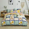 Ensembles de literie housse de couette nordique Simple ensemble adulte drap de duvet lit Double grande couette King SizeBedding