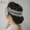 Tiaras A498 Handmade Bridal Headwear Crystal Wedding Head Piece Party Head Jewelry Accessories Shinny Bridal Hairbands Tiaras and Crown Z0220