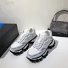 z pudełkiem Prad Cloudbust Thunder Sneakers Męskie buty platformy 3D Trener Trainer Train Niski top gumowe gumowe buty zewnętrzne Bi