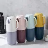 Bath Accessory Set Portable Travel Toothpaste Toothbrush Case Cute Couples Cup Bathroom Tooth Brush Cover Accessories