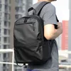 Backpack Lawaia Fashion Men's Simple Large Capacity Laptop Bag Outdoor Waterproof Camping Travel Black