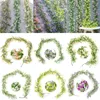 Decorative Flowers Po Props Party Supplies Artificial Babybreath Garland Wall Hanging Wreath Faux Flower Vine Lifelike Gypsophila