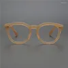 Solglasögon ramar Cary Grant Retro Vintage Round Crystal Eye Glasögon Läsning Spectacle Designer Eyeglasses glasögon OV5413 Myopia