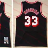 Jerseys de basquete Retro Mitchell e Ness Basketball Jerseys Petrovic 3 Alex 23 James Wade 3 Dwyane Mourning 33 Alonzo Garnett 21 Kevin Paul 0 Gilbert 3 Chris AR