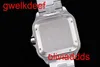 Högkvalitativ mode iced Watchesmens handled lyxiga runda klipp lab gris ddgu tco6