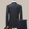 Herrenanzüge, Blazer (Jacke, Hose), Herrenanzug für Hochzeit, Abschlussball, schmale Passform, Smoking für Herren, formelle Business-Arbeitskleidung, 2-teiliges Set, elegantes Herrenkleid, 4XL