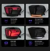 Car Taillights For New Polo Virtus 20 19-2022 Tail Light LED Black Style Running Signal Brake Reversing Parking Lights