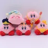 Animaux en peluche jeu Anime mignon étoile Kirby peluche poupée jouet filles sac pendentif décoration E10