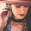 Pendientes colgantes Vintage Boho aleación gota ganchos joyería al por mayor encantador 2023 moda Brincos