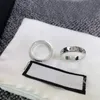 Patrón negro fantasma anillos de boda diseñador de joyas para mujeres compromiso multitamaño cráneo tamaño 7 8 9 color plata accesorios de lujo de moda anillos para hombre E23