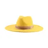 女性のための帽子帽子fedora hat fedoras felts cap