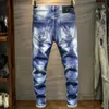 2023 new jeans men's luxury designer denim jeans ripped trousers motorcycle pants men's clothing wholesale