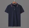 Классическая дизайнерская половая рубашка Polos Mens Polo с буквами вышивка значков, повседневная футболка для мужчин, одежда M-2XL 4 цвета