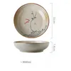 Tigelas 10/12 polegadas de sopa grande tigela de ramen tigela japonesa Resta de mesa de mesa de cerâmica de cerâmica