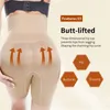 Bel Karın Şekillendirici Popo Kaldırıcı Dikişsiz Eğitmen Vücut Shapewear Kadınlar Yüksek Kontrol Pantolon Göbek Zayıflama Şınav Iç Çamaşırı 230221