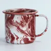 Creative Enamel Cup Vintage Teacup Fashion Asimple Ceramics Mugs