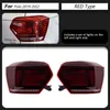 Car Taillights For New Polo Virtus 20 19-2022 Tail Light LED Black Style Running Signal Brake Reversing Parking Lights