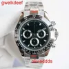 Hoogwaardige mode Iced Out Watchesmens Pols Luxury round cut lab gr ddgu rkna