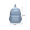 Школьные сумки простые дизайнерские рюкзак корейская мода с твердым цветом рюкзаки подростки девочка мальчик студент сумка женщина мочила