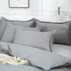 Set di biancheria da letto Copripiumino nordico Copripiumino e 2 pezzi Federa 2 persone Set trapunta matrimoniale Trapunta Twin Queen King Size 230222