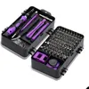 Other Vehicle Tools 115/25 In 1 Screwdriver Set Mini Precision Screw Driver Mti Computer Pc Mobile Phone Device Repair Insated Hand Dhlsu