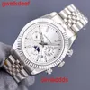 Hoogwaardige mode Iced Out Watchesmens Pols Luxury ronde Cut Lab Gr Ddgu Iban